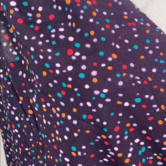 GAP purple adjustable shoulder strap dress, NWT - Picture 3 of 8